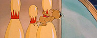 animated cartoon The Bowling Alley-Cat © Metro-Goldwyn-Mayer (MGM)